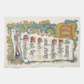 Linge De Cuisine Chaque bon souhait pour Noël (Horizontal)