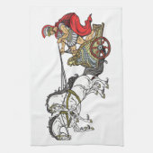 Linge De Cuisine char romain (Vertical)