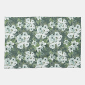 Linge De Cuisine Charcoal Anemones (Horizontal)