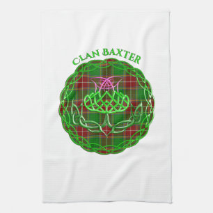 Linge De Cuisine Chardon celtique écossais Baxter