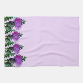 Linge De Cuisine Chardon écossais pourpre de jardin (Horizontal)