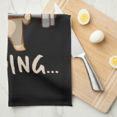 Linge De Cuisine Chargement du corps parfait... (Quart Plié)
