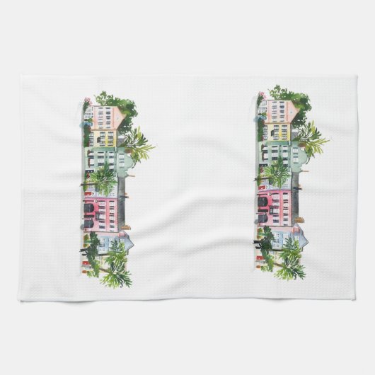 Linge De Cuisine Charleston Caroline du Sud (Horizontal)