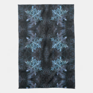 Linge De Cuisine Charme de vacances de motif de flocon de neige giv