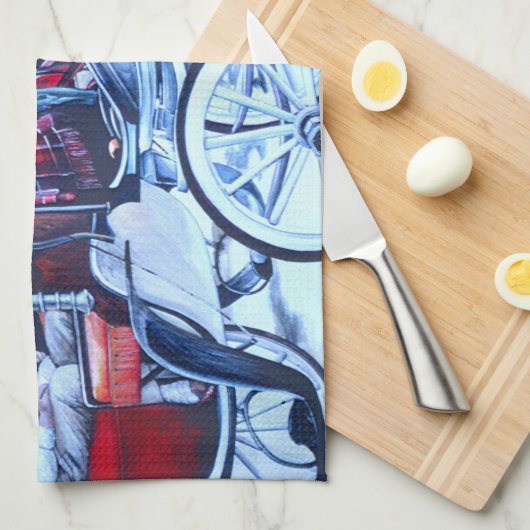 Linge De Cuisine Charme florentin (Quart Plié)