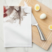 Linge De Cuisine Charming Jardin Robin (Quart Plié)