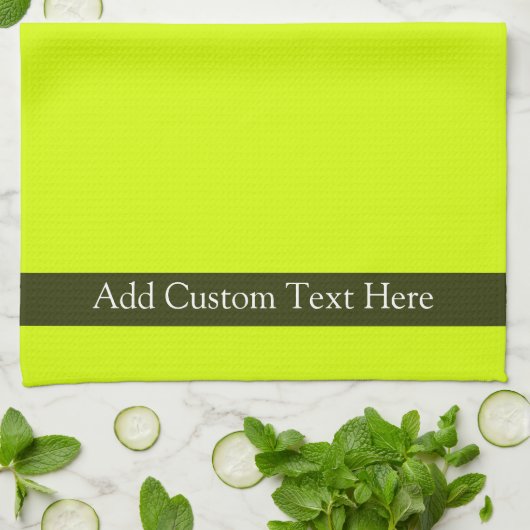Linge De Cuisine Chartreuse (Plié)