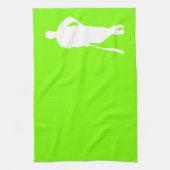 Linge De Cuisine Chartreuse, Neon Green Baseball (Vertical)