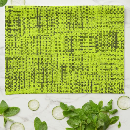 Linge De Cuisine Chartreuse Tweed (Plié)