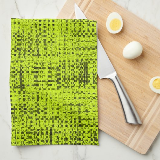 Linge De Cuisine Chartreuse Tweed (Quart Plié)