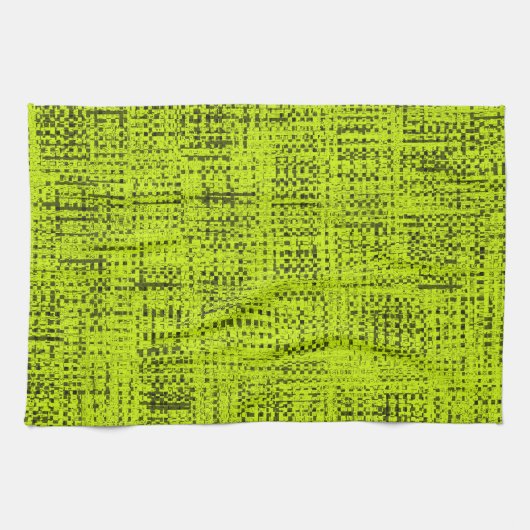 Linge De Cuisine Chartreuse Tweed (Horizontal)