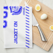 Linge De Cuisine Chase Cobalt (Quart Plié)