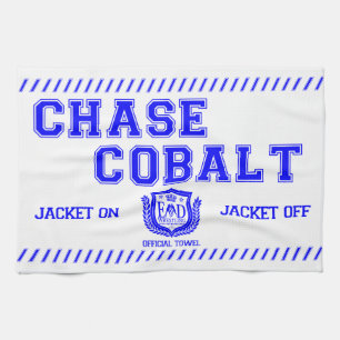 Linge De Cuisine Chase Cobalt