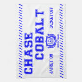 Linge De Cuisine Chase Cobalt (Vertical)