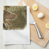 Linge De Cuisine Chasse-Rétro-Vol-Caner-Colvert (Quart Plié)