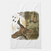 Linge De Cuisine Chasse-Rétro-Vol-Caner-Colvert (Vertical)