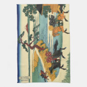 Linge De Cuisine Chasse samouraï de cheval d'impression japonais de (Vertical)