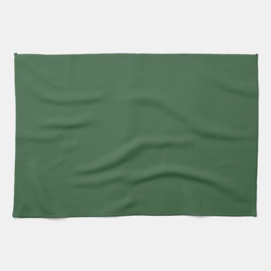 Linge De Cuisine Chasseur simple vert (Horizontal)