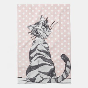 Linge De Cuisine Chat 02 de fillette