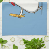 Linge De Cuisine Chat №3 de vendredi (Plié)