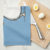 Linge De Cuisine Chat №3 de vendredi (Quart Plié)