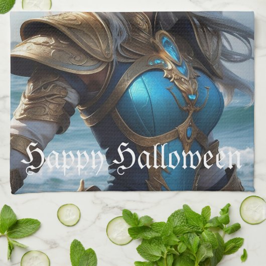 Linge De Cuisine Chat à oeil bleu (Plié)