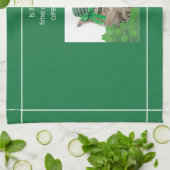 Linge De Cuisine Chat amusant à la Saint-Patrick (Plié)