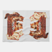 Linge De Cuisine Chat Chess Checkmate Louis Wain (Horizontal)