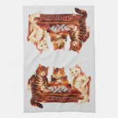 Linge De Cuisine Chat Chess Checkmate Louis Wain (Vertical)