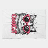 Linge De Cuisine Chat Cool 1 (Horizontal)