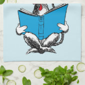 Linge De Cuisine Chat dans le Chapeau Lecture (Plié)