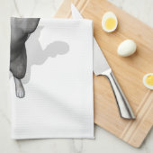 Linge De Cuisine Chat de boîte (Quart Plié)