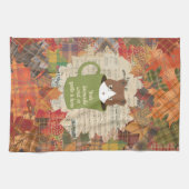 Linge De Cuisine Chat de congé d'automne (Horizontal)