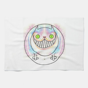 Linge De Cuisine Chat de graisse avec cheshire Cat Grin