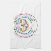 Linge De Cuisine Chat de graisse avec cheshire Cat Grin (Vertical)