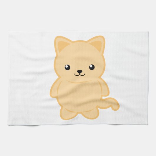 Linge De Cuisine Chat de Kawaii (Horizontal)