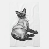 Linge De Cuisine Chat de Siamese (Vertical)