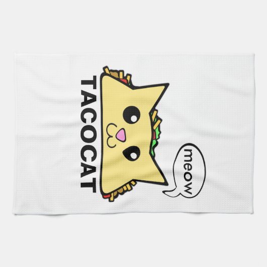 Linge De Cuisine Chat de taco (Horizontal)