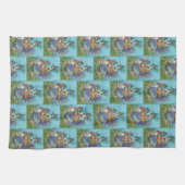 LINGE DE CUISINE CHAT EN FITZ, MERCI TOUR DE CUISINE TURQUIE (Horizontal)