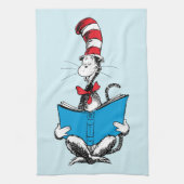 Linge De Cuisine Chat en lecture Casquette (Vertical)