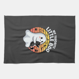 Linge De Cuisine Chat fantôme d'Halloween Little Boo