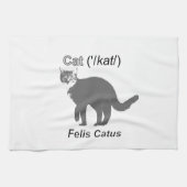 Linge De Cuisine Chat Felis Catus (Horizontal)