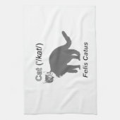 Linge De Cuisine Chat Felis Catus (Vertical)