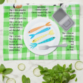 Linge De Cuisine Chat Funny Calico (Plié)