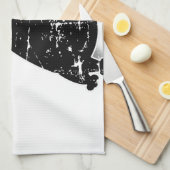 Linge De Cuisine Chat gras noir désossé (Quart Plié)