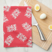 Linge De Cuisine Chat Lucky (Manekineko), Design japonais (Quart Plié)