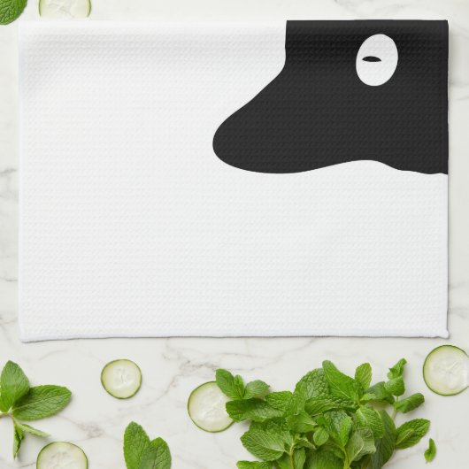 Linge De Cuisine Chat noir (Plié)