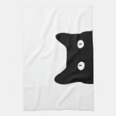 Linge De Cuisine Chat noir (Vertical)