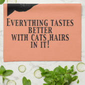 Linge De Cuisine Chat noir (Plié)