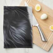 Linge De Cuisine Chat noir (Quart Plié)